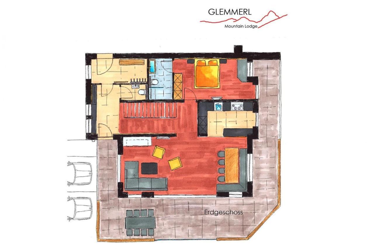 Chalet Glemmerl Mountain Lodge, Saalbach Exterior photo